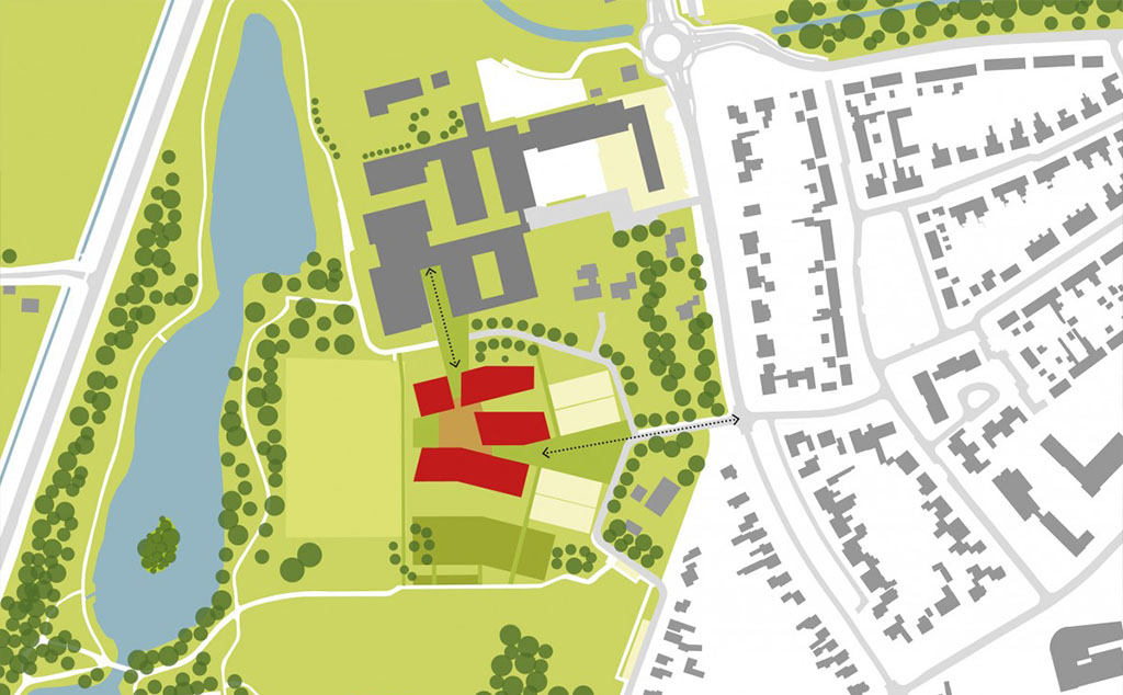 Schoolplein Carmel college Salland